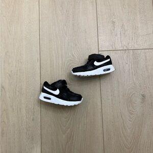 Nike Kids Black and White Air Max Sneakers